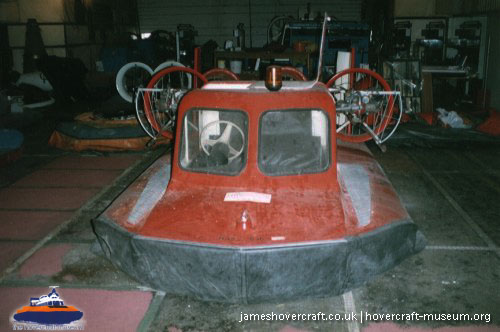 Hoverhawk HA5 at the Hovercraft Museum -  (credit: The <a href='http://www.hovercraft-museum.org/' target='_blank'>Hovercraft Museum Trust</a>).
